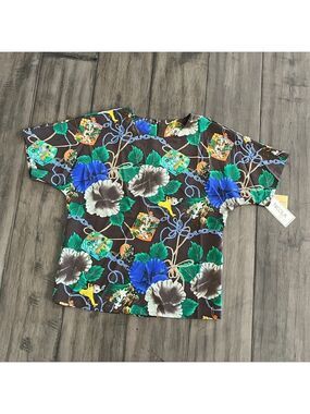Vintage Nicola Hawaiian Floral Shirt - Size Large